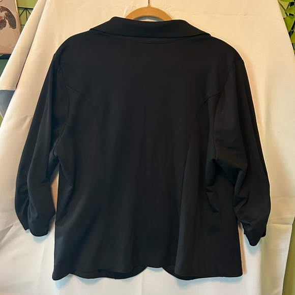 Torrid Studio Ponte Blazer - Black - 2X - Picture 4 of 6